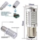 thumbnail image 3 of 4pcs Red 1157 P21/5w Bay15d Super Bright Light Stop Bulbs, 3 of 5