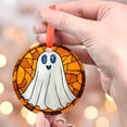 thumbnail image 4 of Ornament Window Hanging - Halloween Decoration Funny Orange White Ghost Suncatcher for Doors Garden Indoor Spooky Sun Catchers Gothic Decor Horror Gifts for Women Men Friend 2025,, 4 of 5