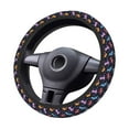 thumbnail image 4 of Haiem Cartoon Dinosaur Print Steering Wheel Cover 15 Inches for Women Men, Neoprene Anti-Slip Cute Car Steering Wheel Grip Wrap Car Accessories Protective Case Cover for Vehicle Truck SUV, 4 of 8