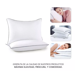 thumbnail image 3 of Set 2 Almohadas Ultra Suaves Transpirables Anti-bacterial Blanco, 3 of 5
