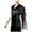Black, variant on INC Womens Black Silver Sequined Wrap Evening Scarf