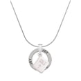 thumbnail image 1 of Delight Jewelry Silvertone Holy Bible Joy Ring Charm Necklace, 18", 1 of 4