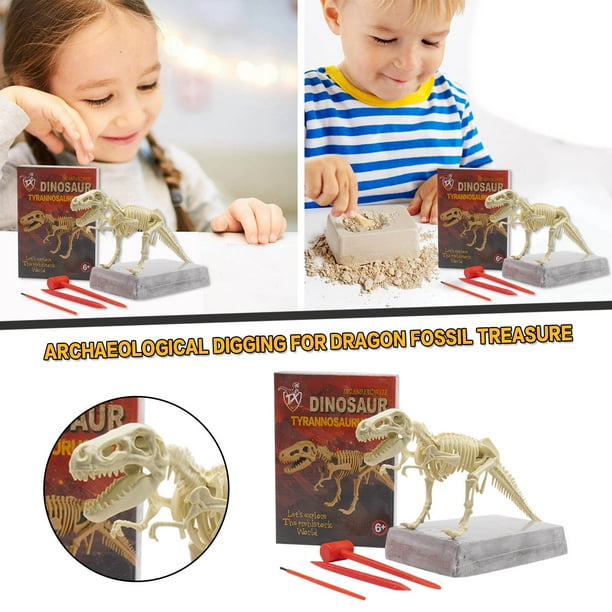 Dinosaur Fossil Digging Game Kit Kids Dinosaur Sandbox Activity Set,912-lj#3847 Dinosaur Toy