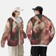 thumbnail image 4 of Fotbe Haired White Horse Chaqueta con Protección Solar UPF 50+ para Hombre y Mujer, Camisa con Capucha y Bolsillos-Small, 4 of 7