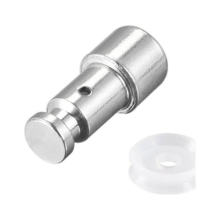 Uxcell 2pcs Float Valve Seal for Electric Pressure Cooker with 10pcs Sealing Ring Silver Tone