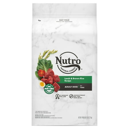 UPC: 0079105116329 | Nutro Natural Choice Adult Dry Dog Food  Lamb & Brown Rice Recipe Dog Kibble  5 lb. Bag