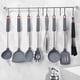 thumbnail image 3 of Toystoory Estante para utensilios de pared de acero, ganchos para colgar de una barra, organizador a prueba de herrumbre, muebles, baño, cocina, Organizadores de utensilios de cocina, 3 of 6