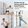 thumbnail image 6 of Opvise Door Resistance Band Heavy Duty Multi-Point Height Adjustable Punch-Free Men Women Strength Training Door Exercise Strap Home Gym Workout Equipment, 6 of 7