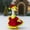 J, variant on Chanana Christmas Porch Goose Outfit for 23" High Cement or Plastic White Santa Claus Costume Lawn Christmas Goose Outfit for Yard Lawn Outdoor Garden Patio Xmas Holiday Decor