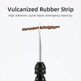 thumbnail image 3 of Kit de reparación de neumáticos sin cámara para bicicletas de montaña y carretera. Repara pinchazos o pinchazos rápidamente. Incluye 5 tiras de goma y 3 taladros., 3 of 5