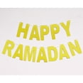 thumbnail image 3 of modernEID gold glitter letter Ramadan Eid banner, 3 of 4