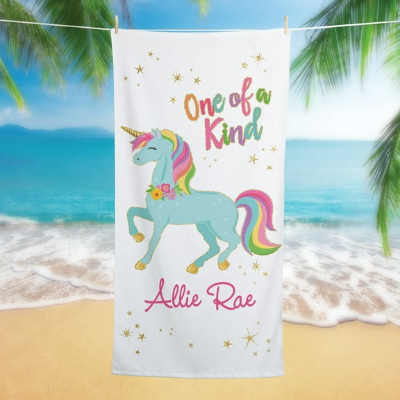 One of a Kind Plush Beach Towel
