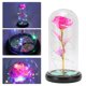 thumbnail image 4 of Rose in Glass Dome with Lights LED Artificial Rose Flower Gifts Light Up Rose in Glass Dome for Women Mom Grandma Wife Pink, 4 of 5