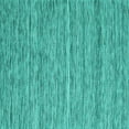 thumbnail image 1 of Ahgly Company Indoor Square Abstract Turquoise Blue Contemporary Area Rugs, 3' Square, 1 of 4
