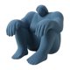 thumbnail image 1 of nórdica estatua cerámica arte abstracto je estatuilla escultura para pequeña sala escritorio decoración colección Azul, 1 of 9