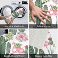 thumbnail image 4 of Front Door Mat Cactus Flamingos Bedroom Entryway Rug Non-Slip Washable Indoor Carpet Doormat Decorative Low Profile Area Rug for Home Living Room Bedroom Laundry Floor Decor, 24 x 16 Inch, 4 of 7