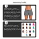 thumbnail image 2 of Greeniant Traje de baño Ajustable Buena elasticidad Piernas de pantalón ensanchadas Pantalones cortos Traje de baño transpirable Diferentes tamaños Deportes acuáticos Gary SG Greeniant OD020167-04B, 2 of 6