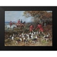 thumbnail image 2 of Hardy, Heywood 18x14 Black Modern Framed Museum Art Print Titled - Hunters and Hounds, 2 of 5