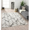 thumbnail image 2 of MDA RUGS BROOKLYN  CREAM  BK07   2'4" X 7'10", 2 of 7