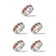 thumbnail image 3 of Anillo Bang Unisex Minnieouse Acero inoxidable Estética Boda Banquete Joyería de moda Oficina Marido Regalo personalizado Tamaño 8 5piezas, 3 of 5
