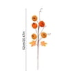 thumbnail image 3 of Linnome Fall Simulated Pumpkin Branch Decor Artificial Berry Plastic Stem Garland for Mantel Dining Table Autumn Harvest Home Ornament 20.47x5.91x3.94in, 3 of 6