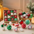 thumbnail image 4 of 44PCS Christmas Ornaments Balls Electroplated Xmas Tree Decorations Hanging Colorful Christmas Balls Ornaments Set, 4 of 7