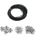thumbnail image 4 of Necklace Making Kit Casual Handmade Faux Leather Rope with 150 Jewelry Findings, 4 of 8