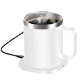 thumbnail image 1 of Refurbished amdohai 2 IN 1 Coffee Mug Warmer and Wireless Charger with, White, 1 of 4