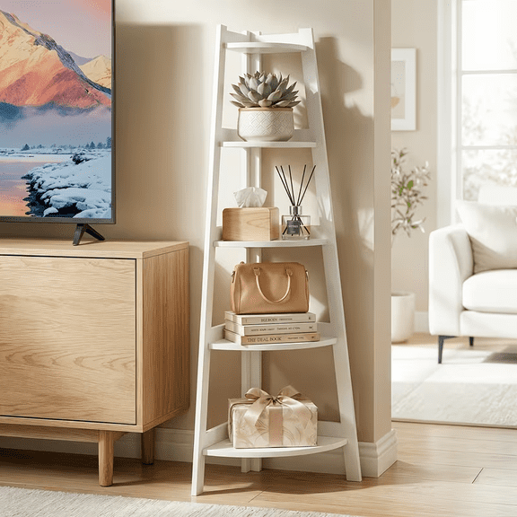 5-Tier Corner Storage Shelf