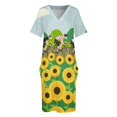 thumbnail image 4 of Vestido de fiesta elegante con bolsillos sueltos Le Tour I para mujer 2025, vestido para mujer, vestidos casuales de verano, 4 of 7