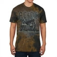 thumbnail image 2 of AC/DC Men's For Those About To Rock Brown Tie Dye Short Sleeve T Shirt, 2 of 2