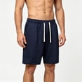 thumbnail image 2 of IROINNID Men's Relaxed Fit Drawstring Athletic Shorts with Elastic Waist Side Pockets Lightweight Breathable Fabric for Summer Gym Running and Sports, 2 of 6