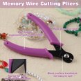 thumbnail image 7 of SPEEDWOX 5 Inch Memory Wire Cutting Pliers Jewelry Parrot Beak Wire Cutter Bracelet Pliers Memory Wire Shears Flush Cut Pliers Beading Hobby Work Tool for Arts and Crafts Electronics Jewelry Making, 7 of 7