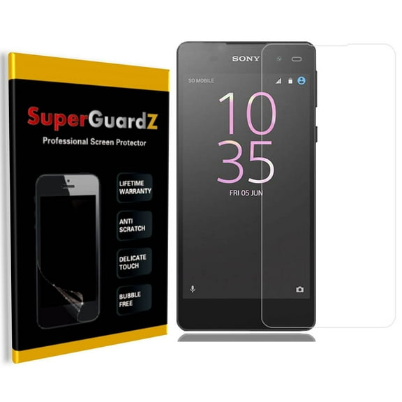 [8-Pack] For Sony Xperia E5 - SuperGuardZ Ultra Clear Screen Protector, Anti-Scratch, Anti-Bubble