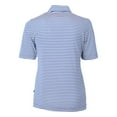 thumbnail image 3 of Women's Cutter & Buck  Royal Air Force Falcons DryTec Virtue Eco Pique Stripe Recycled Polo, 3 of 3