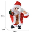 thumbnail image 2 of Claus Musical Cantando Bailando Navidad Santa Claus Juguetes Adorno De Navidad Muñecas Eléctricas Para Niños Methold HA042024-02, 2 of 6