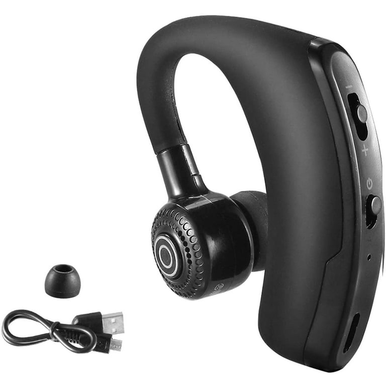 Wireless Bluetooth Headset Noise Cancelling Earpiece Earphone for Cell Phone