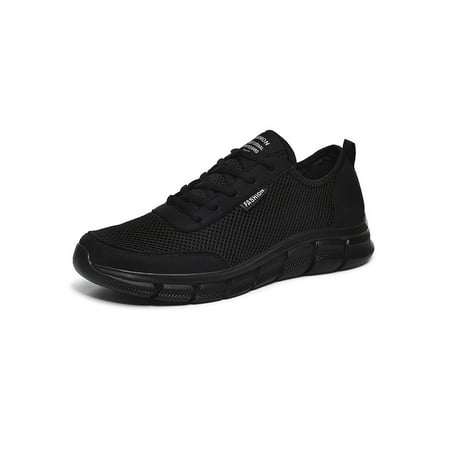

Daeful Non Slip Shoes for Men Knit Mesh Breathable Comfor Sport Walking Running Sport Casual Sneakers Size 10