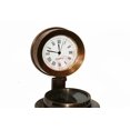 thumbnail image 4 of New Nautical Quartz Clock Compass on Tripod White Faced Brass Body, 4 of 5