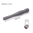 thumbnail image 4 of 1Pc 50Mm Hex Screwdriver Bit Magnetic Hex Shanks Screw Driver Bit H1.5 H3 H4 H5 H6 Electric Screwdrivers Hand Tools Use H4 Fangkenuo, 4 of 9