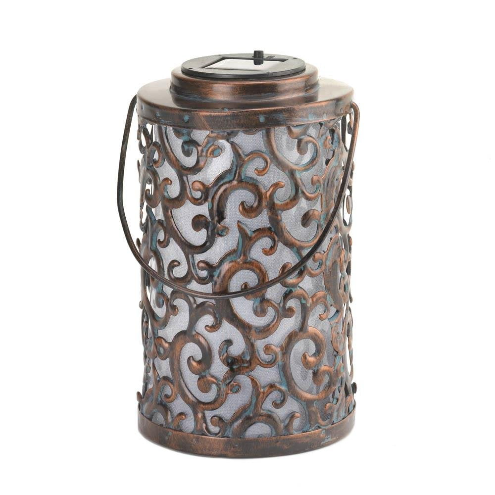 large outdoor metal lanterns
