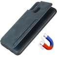 thumbnail image 5 of Galaxy A30 Luxury PU Leather Case,Cash Slots,Credit Card Holder,Stand Function Soft TPU Back Wallet Case Flip Wrist Strap Multi-Function Durable Case for Samsung Galaxy A20 A30 6.4",Navy Blue, 5 of 7