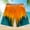 Orange, variant on Tejiojio Men's Classic-Fit Cargo Shorts Men's And Women's Five-point Breathable Sports Surfing Printing Plus Size Seaside Vacation Beach Shorts Swimming Trunks
