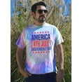 thumbnail image 2 of America 4Th July Tie Dye Spiral Men -Image by Shutterstock, Male Large, 2 of 4