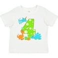 thumbnail image 3 of Inktastic Dinosaur Party-fourth Birthday Boys or Girls Toddler T-Shirt, 3 of 5