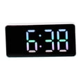 thumbnail image 2 of Reloj digital Colco con pantalla de temperatura y Calendario carga USB Blanco, 2 of 8