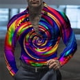 thumbnail image 3 of Las camisas de otoño más nuevas para hombres, camisas sociales de lujo de manga larga con calavera 3D, camisetas de gran tamaño con solapa, camisetas para hombre, ropa de otoño 2024, 3 of 5