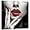 Red Lip Canvas Wall Art - 2, variant on ZHONGYUTONG Red Lip Canvas Wall Art Black and White Woman Lips Picture Painting Decor for Living Room Bedroom Framed (12.00" x 12.00")