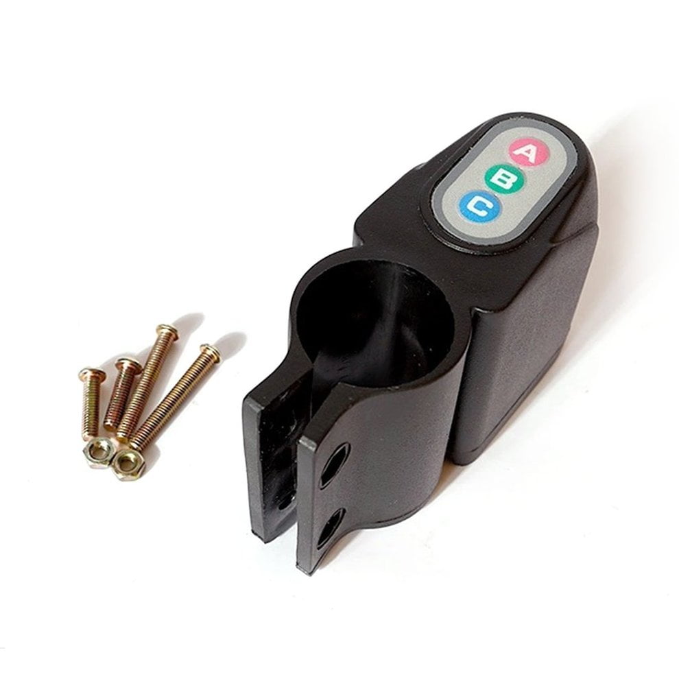 Anti Theft Waterproof Password Control Cycling Bicycle Alarm Lock High Decibel