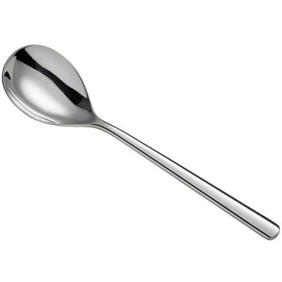 Oneida T673SRBF 7 in. Quantum Stainless Steel Extra Heavy Weight Round Bowl Soup Spoon  Silver
